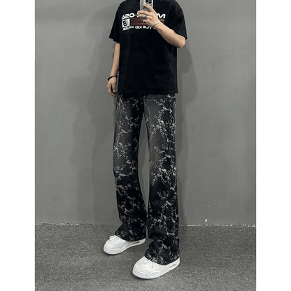 NO.6634 Dark Petal Trousers